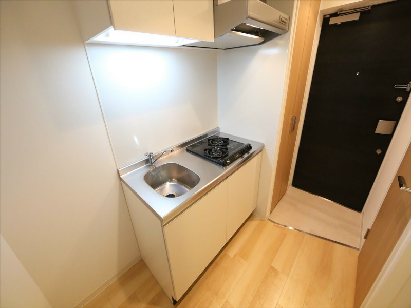 キッチン　システムキッチン（ガス2口コンロ付）