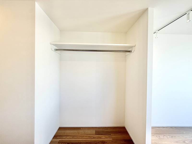 収納　必要十分な収納スペース付き