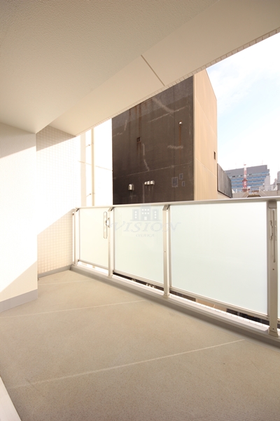バルコニー　写真は別タイプのお部屋です。