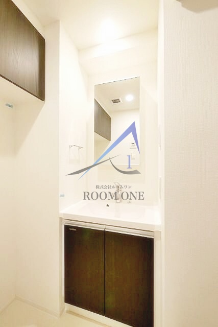 洗面設備　洗面台です。