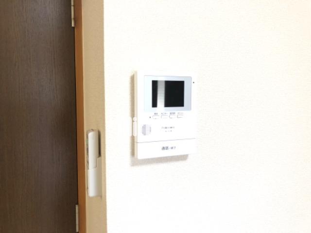 セキュリティ　顔が見えるモニターホンです