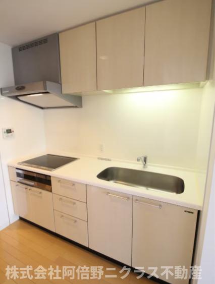 キッチン　内装は別部屋の参考写真です。
