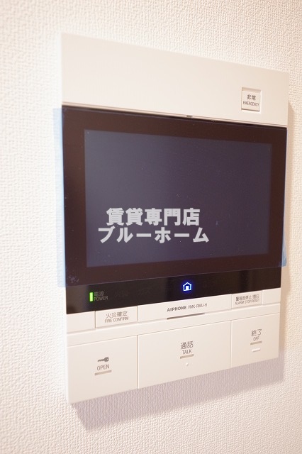 セキュリティ　安心のモニター付きインターホン！