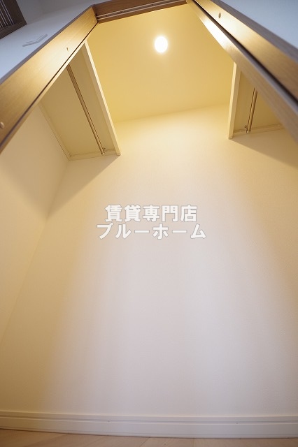 収納　大容量のウォークインクローゼット！