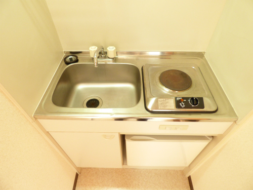 その他設備　キッチン　1口タイプの電気コンロ
