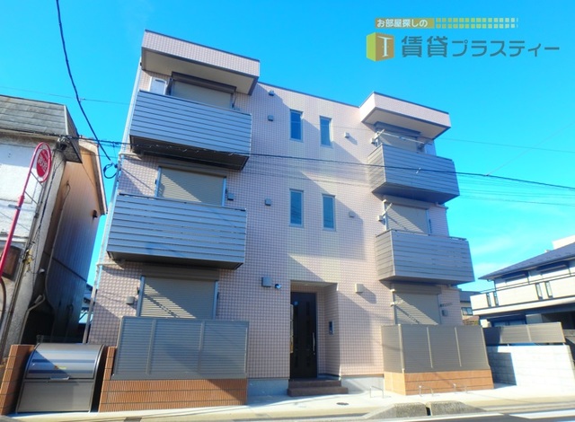 建物外観　全てが角部屋タイプの建物です。