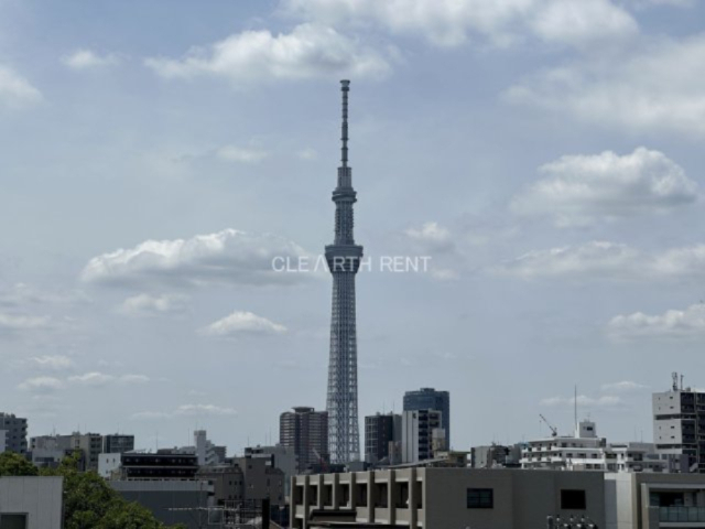 その他設備　★視界を遮らない、スカイツリー正面ビュー★