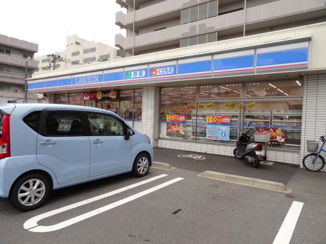 コンビニ　ローソン新潟駅南店（コンビニ）まで494m