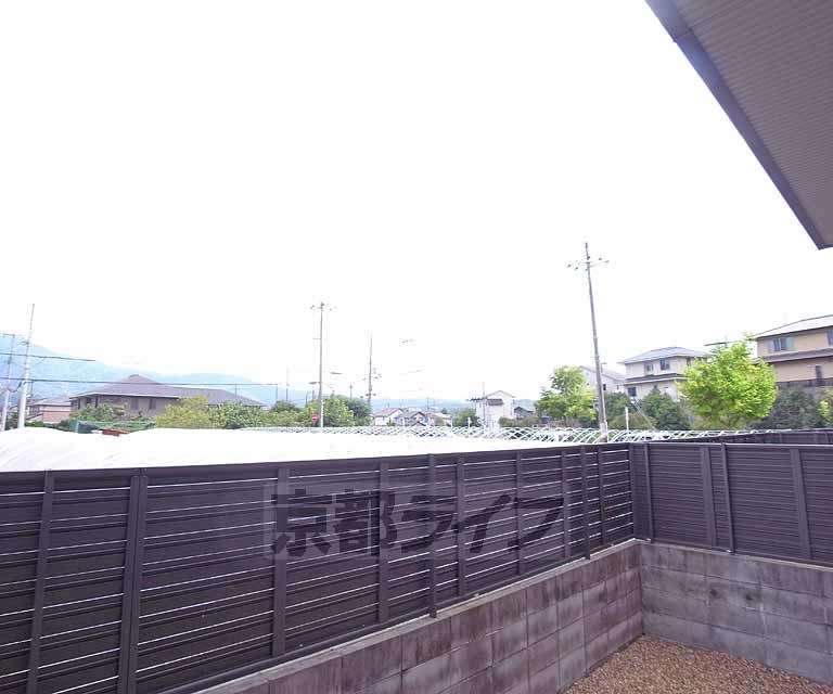 眺望　明るいバルコニーです。