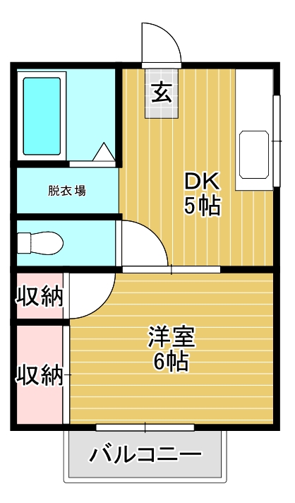 シティハイツ小島の間取り写真