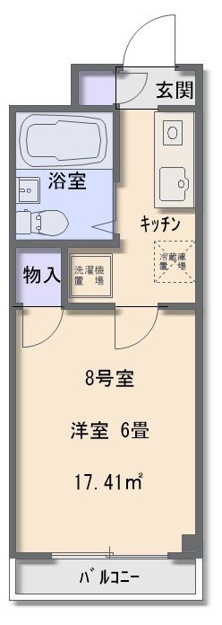 淵野辺第9ビルの間取り写真