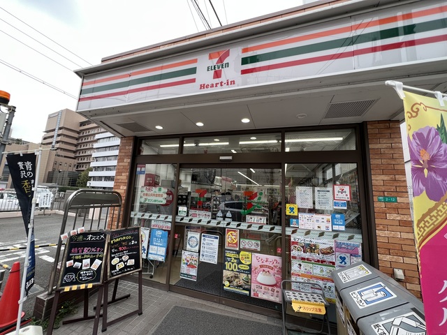 コンビニ　セブンイレブンハートイン阿倍野松崎町1丁目店（コンビニ）まで1796m