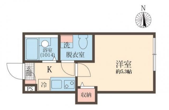 キャトル梅屋敷の間取り写真