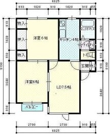 エクセレント22の間取り写真