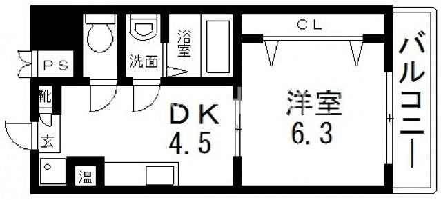 新深江池田マンションの間取り写真