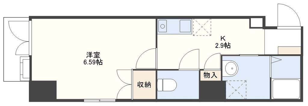 アレンデール鍛冶屋町の間取り写真