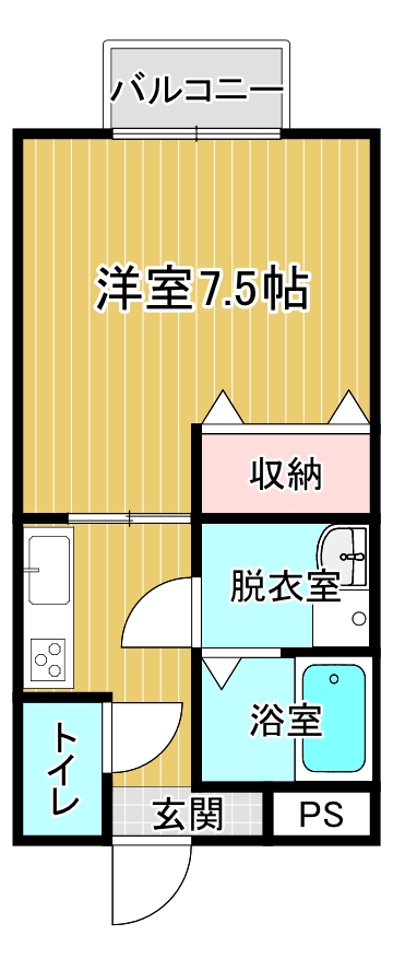 シーサイドハイツIIの間取り写真
