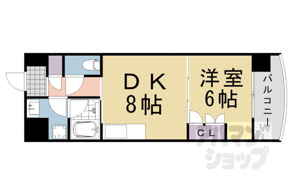 ALBA烏丸御池の間取り写真