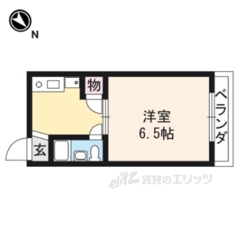 ニケンカンの間取り写真