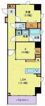 レーヴ半蔵門の間取り写真