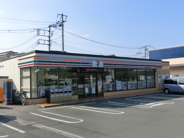 コンビニ　セブンイレブン横浜森の台店（コンビニ）まで482m