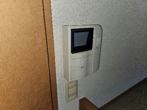 セキュリティ　モニター付きインターホン