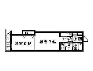 ル・クラシック１３Ａの間取り