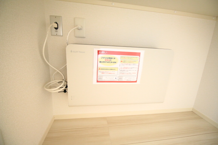 その他設備　停電時も安心、蓄電池付き