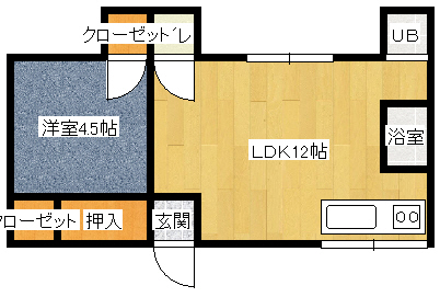 ラ・メゾン光Iの間取り