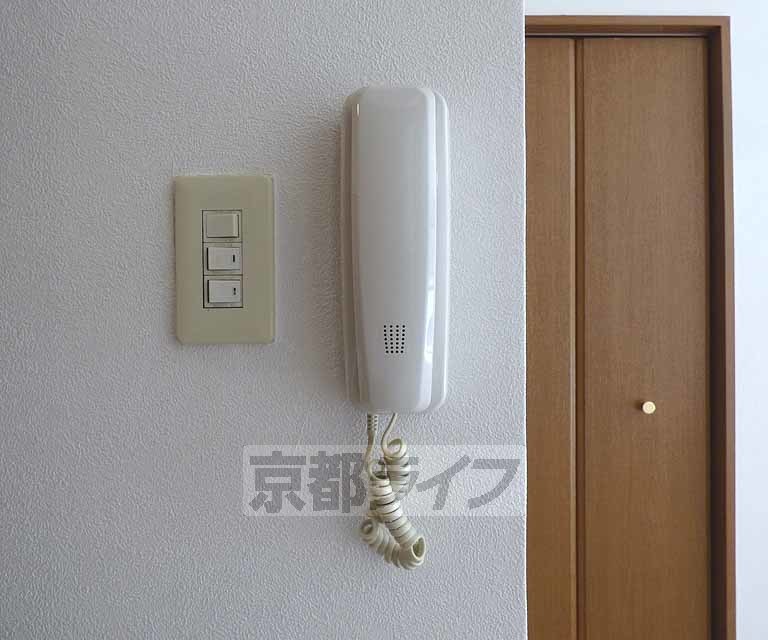 セキュリティ　インターホンです。