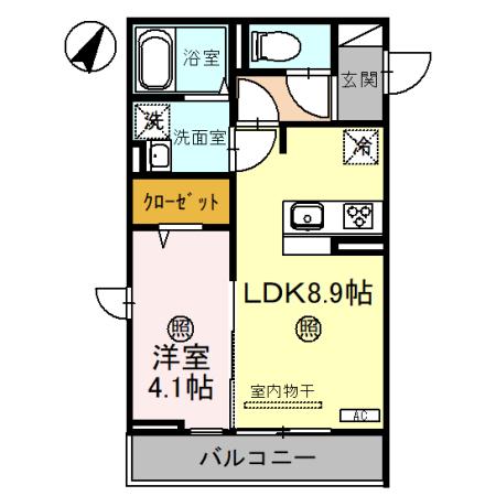 【クエルの間取り】