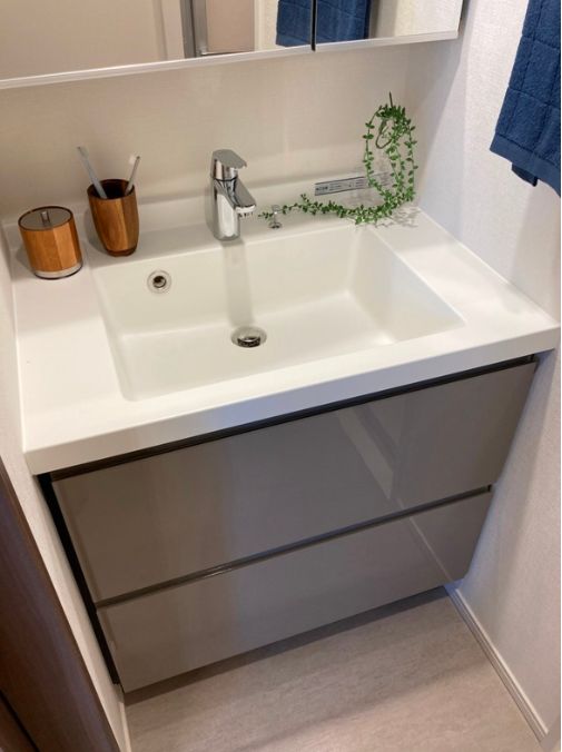 洗面設備　モデルルーム