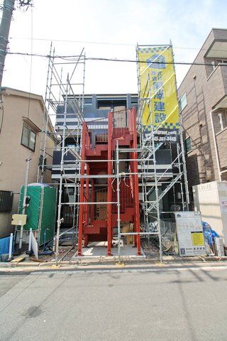 【ハーミットクラブハウストゥギャザー鶴見小野（仮）の建物外観】