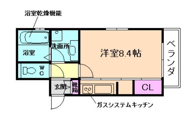 アルページュの間取り