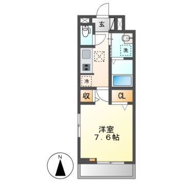 ローレルＥａｓｔの間取り