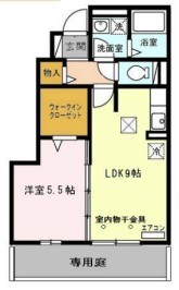 モダンコート東阿保の間取り