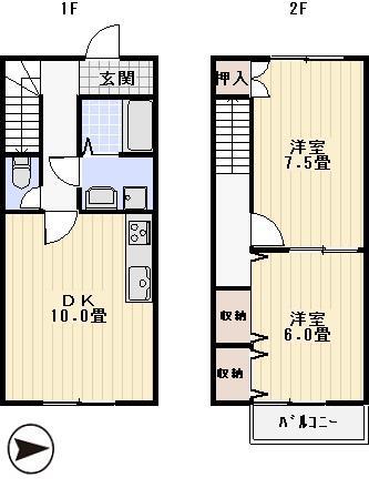 ロアーニＳの間取り