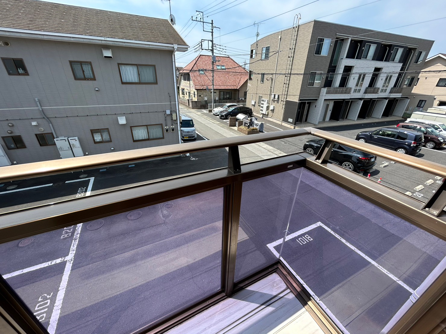 眺望　閑静な住宅街(^^)