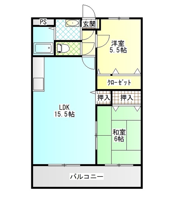 シトラスハーモニーの間取り