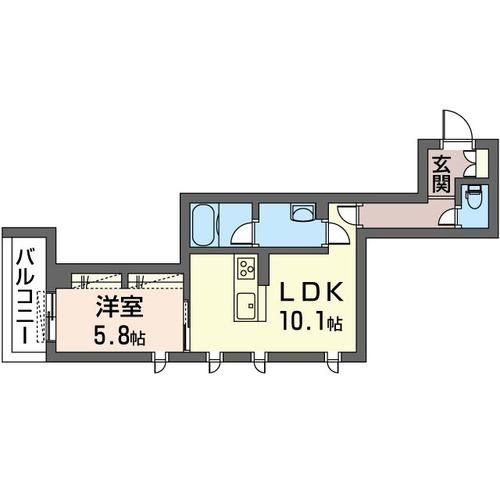 cocon蕨の間取り