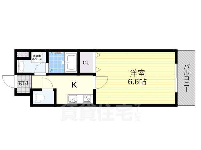 千葉・岸辺の間取り