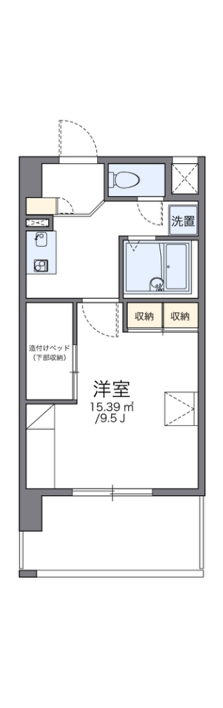 レオパレスＲＥＺＯＮ中百舌鳥の間取り