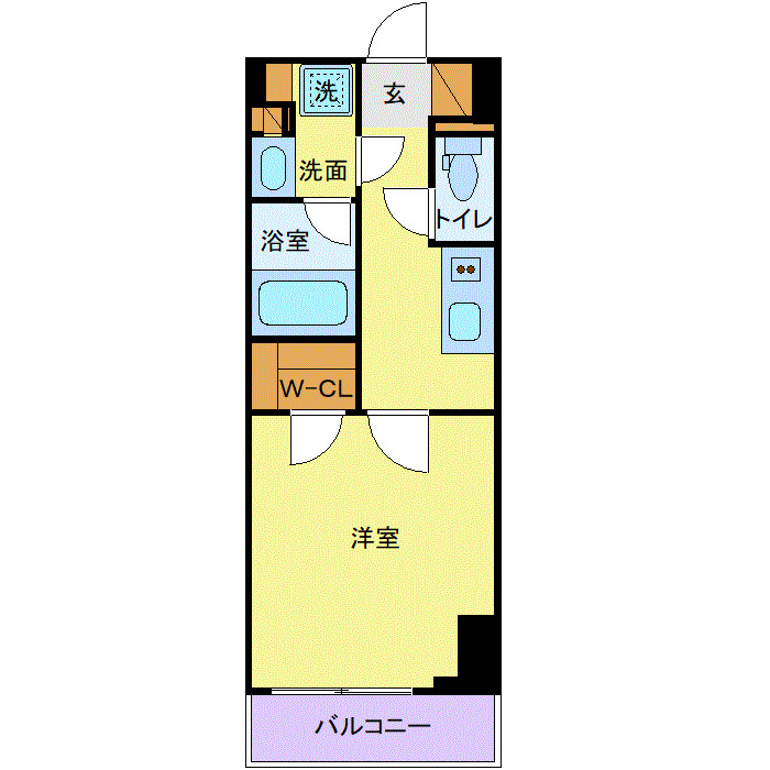 【プライムメゾン千葉新町の間取り】