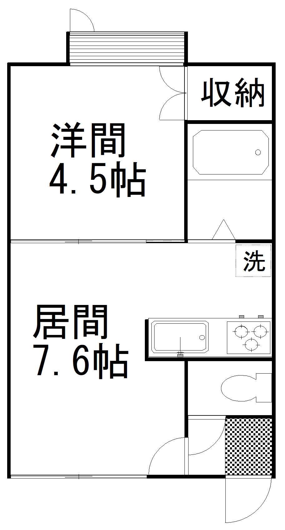 ルチアの間取り