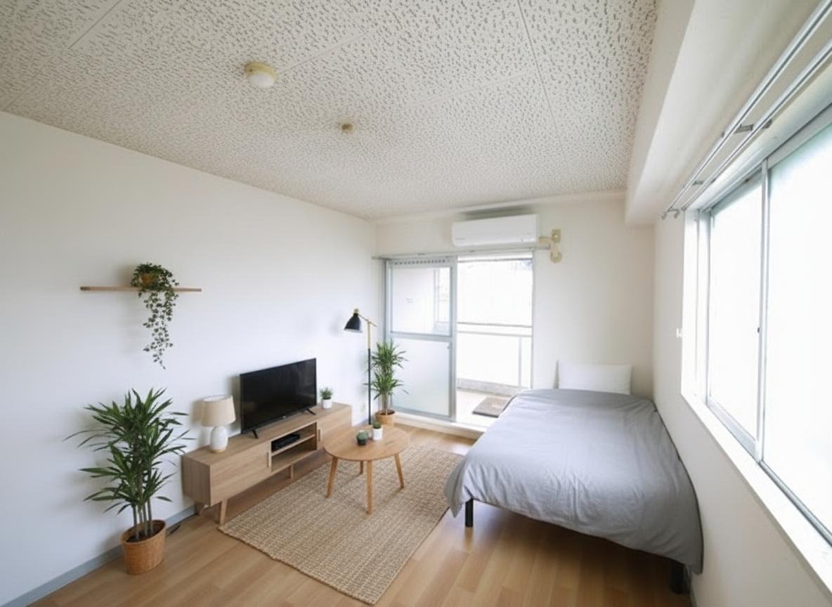 居室・リビング　CGで家具等を配置したもので家具等は含まれません