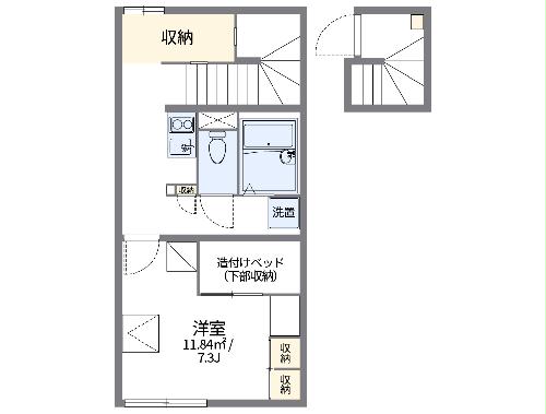 【レオパレスすみだIIIの間取り】