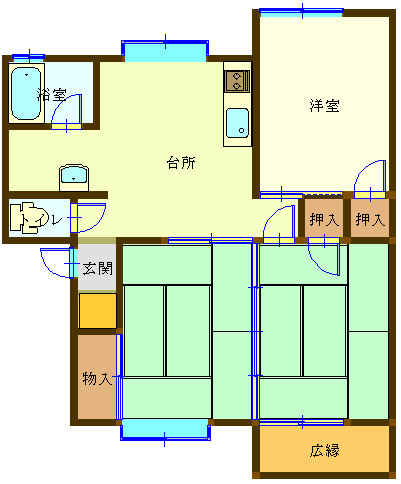 ドリームYの間取り