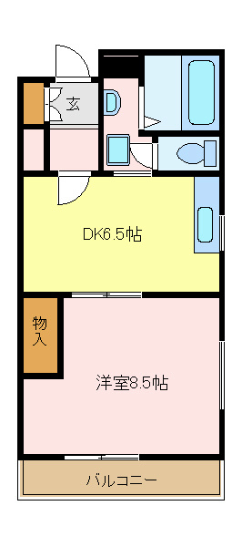 サンマリノ新杉田の間取り