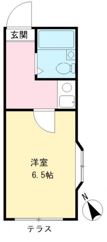 サンハイツ西調布の間取り