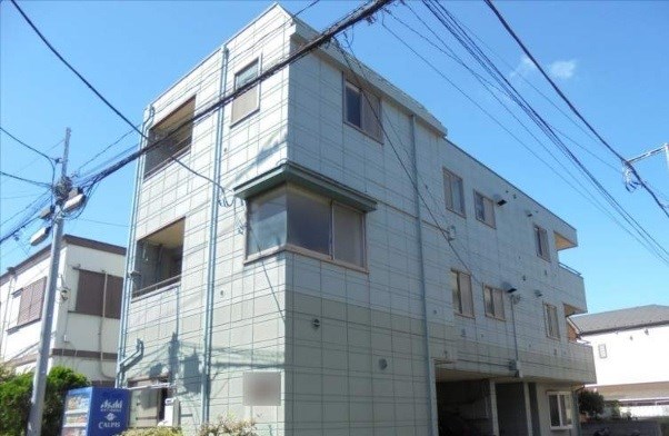 荒川区町屋のマンションの建物外観